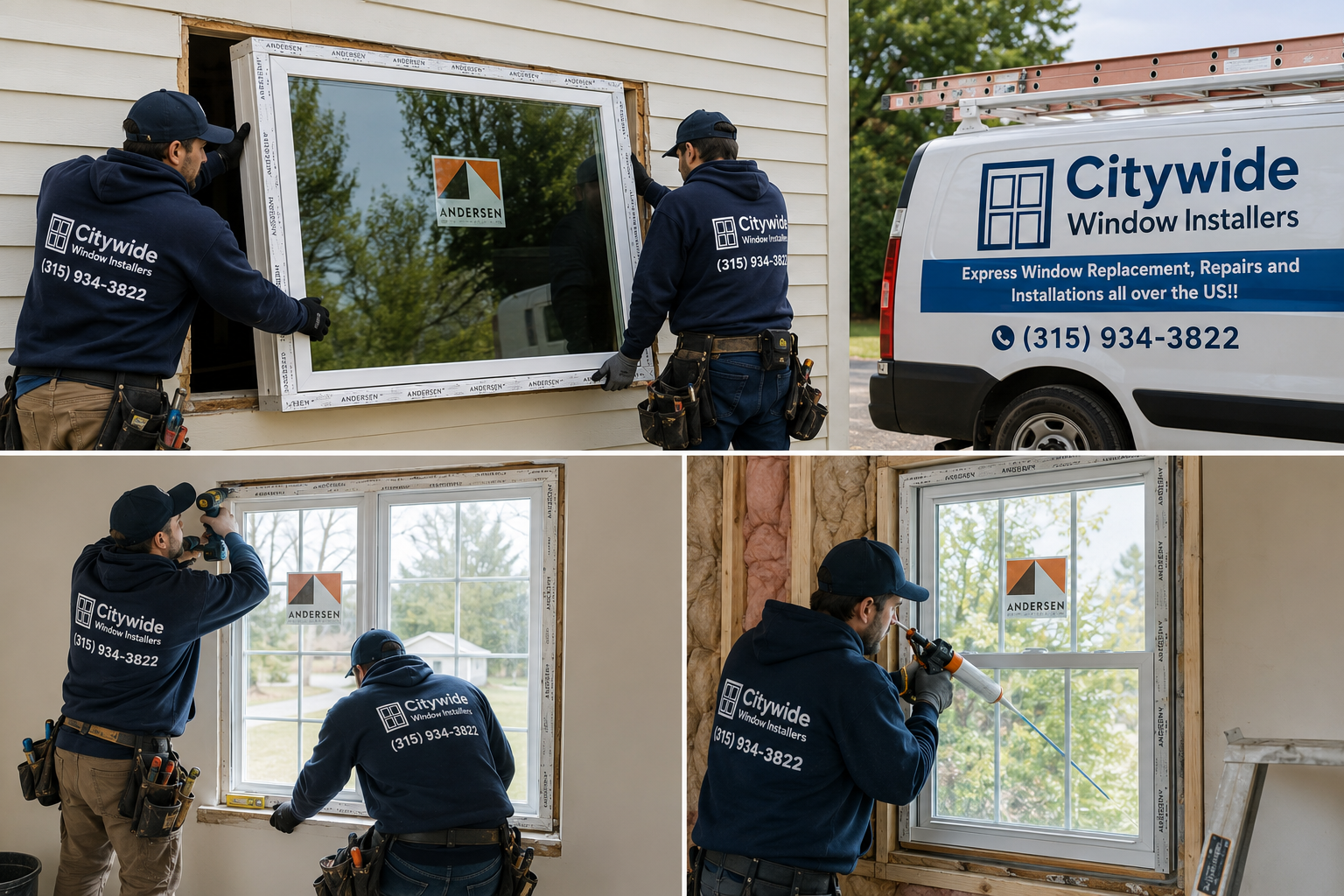 Replacement windows and vinyl window installation options from Citywide Window Installers