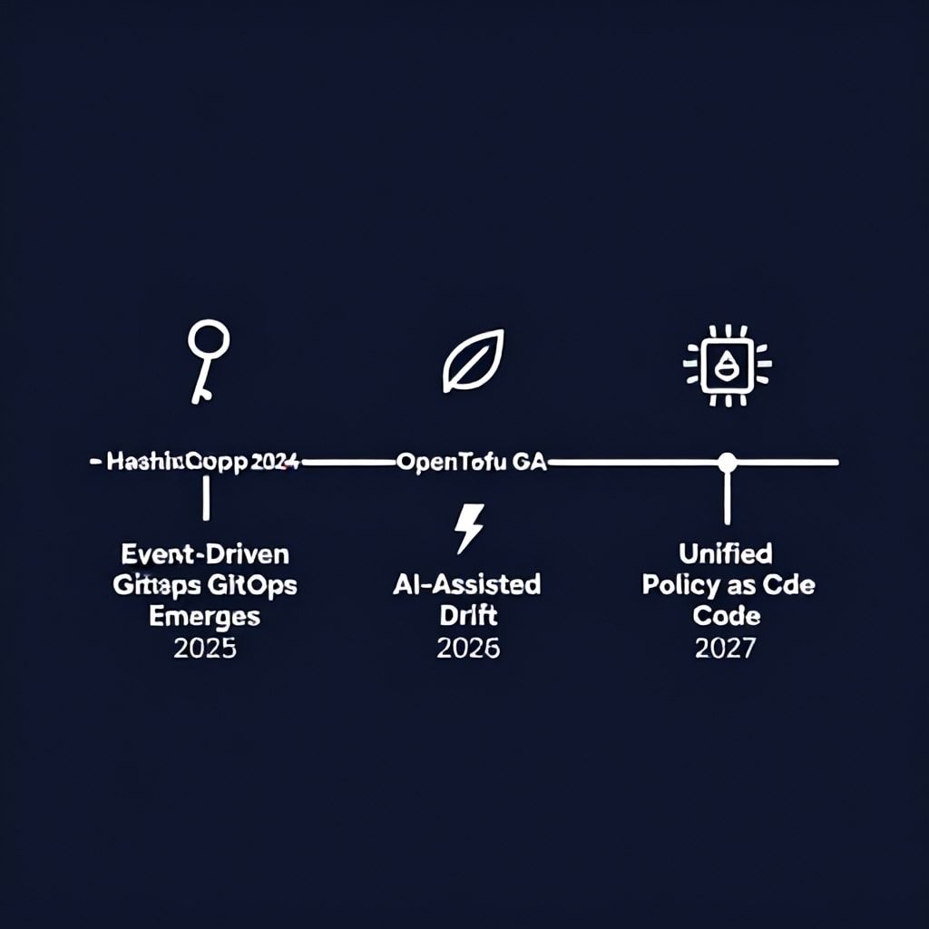 Future-proofing timeline for GitOps and Terraform trends from 2023 to 2027