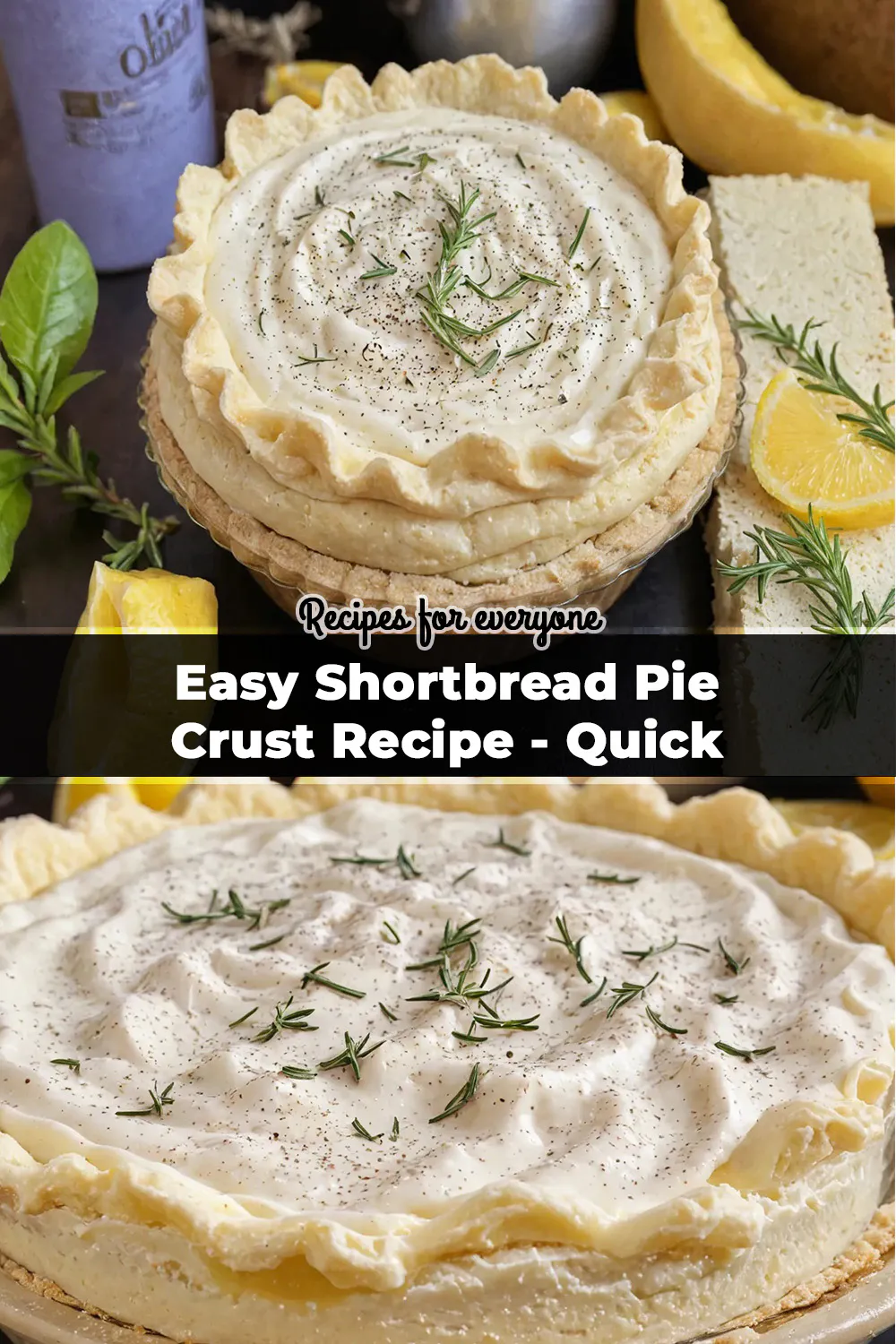Easy Shortbread Pie Crust Recipe - Quick & Simple