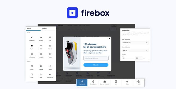 Download FireBox Pro 3.1.9 – WordPress Popup Builder Plugin
