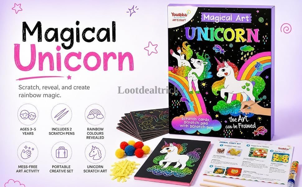 Magical Unicorn Scratch | Loot Lo Magical Unicorn Scratch | Loot Lo