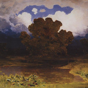 Лесное озеро Облако Не ранее 1890