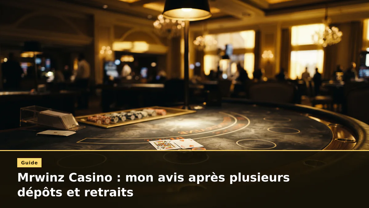 Mrwinz Casino : mon avis après plusieurs dépôts et retraits
