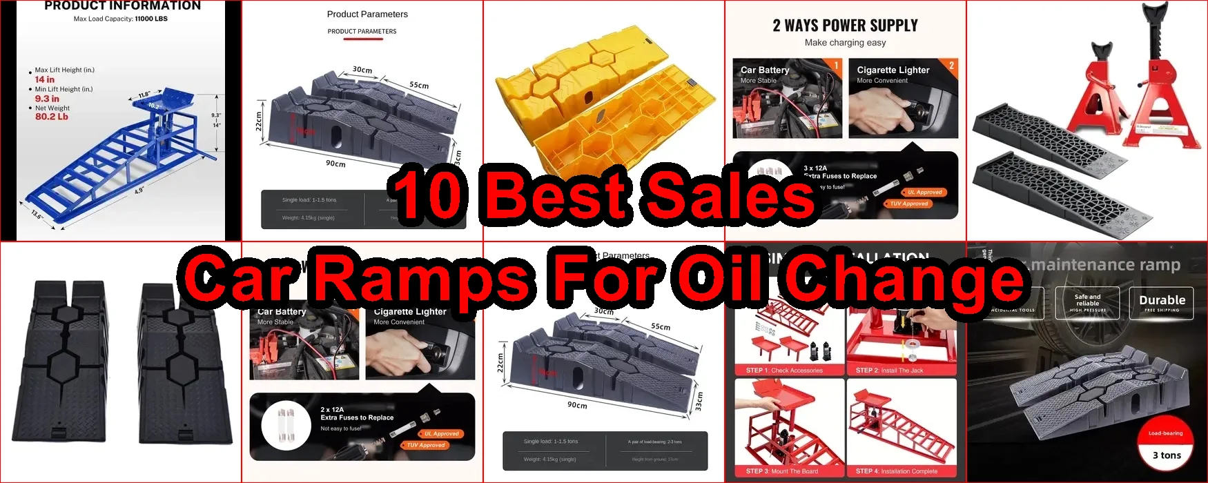 用於更換機油的汽車坡道 評價