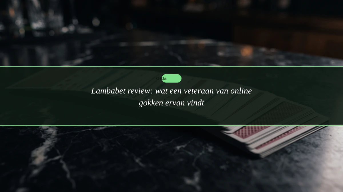 Lambabet review: wat een veteraan van online gokken ervan vindt
