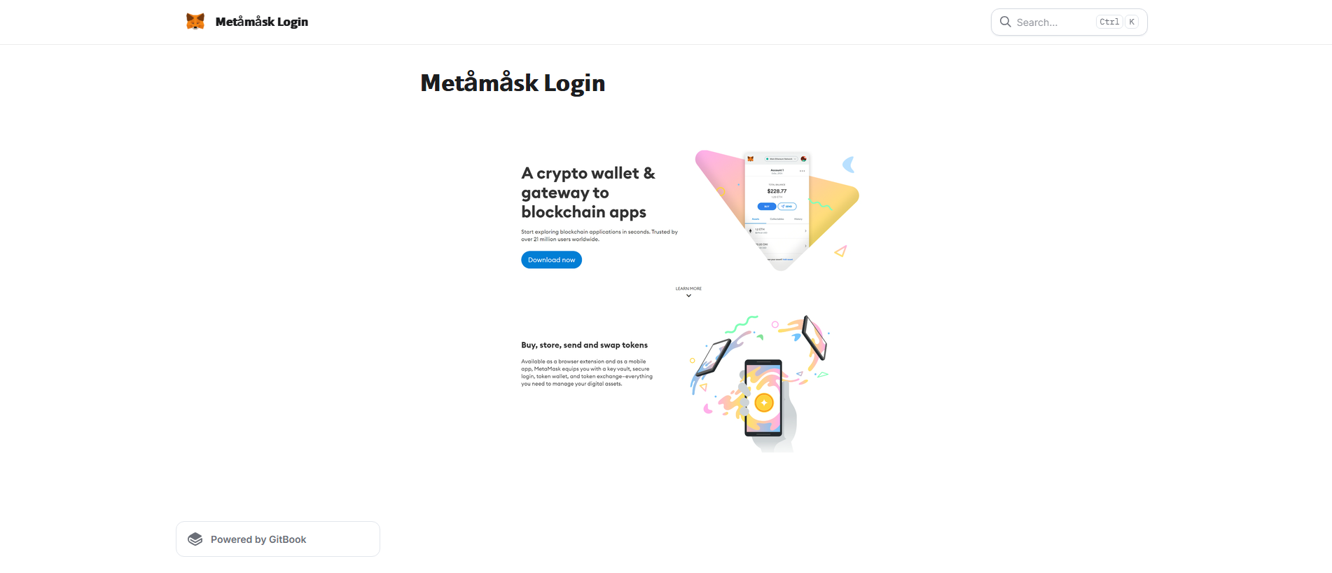 Forensic screenshot of [REDACTED] showing the phishing page layout