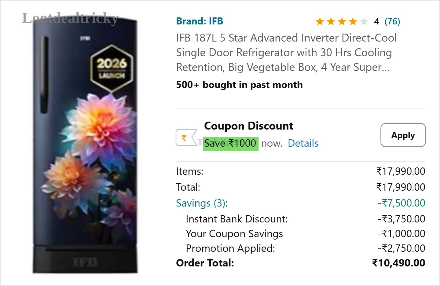 10 490 Amzn – Just ₹1000 | Limited Time Loot Offer