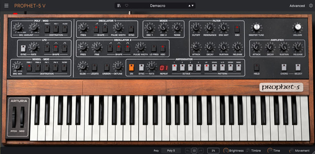 Arturia-Prophet-5-V