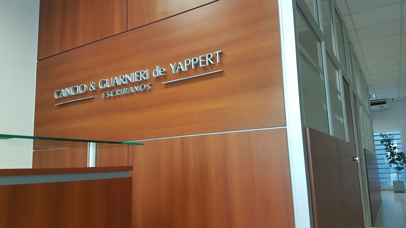 Escribanía Cancio • Scotti • Guarnieri de Yappert