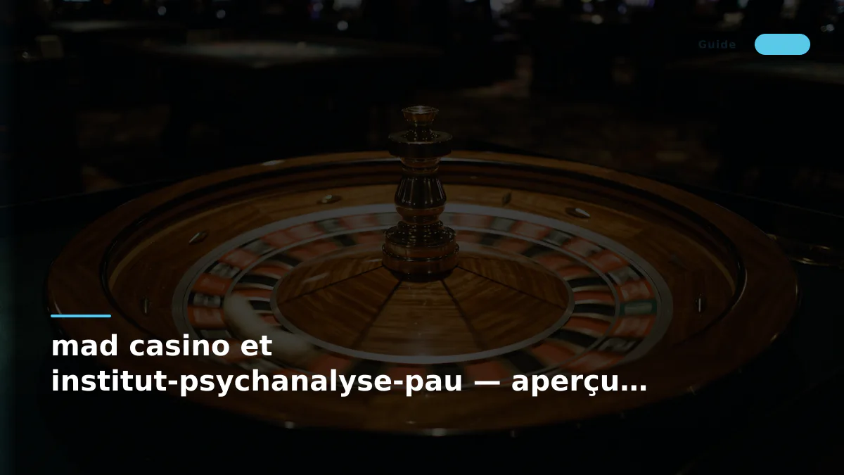 mad casino et institut-psychanalyse-pau — aperçu mobile