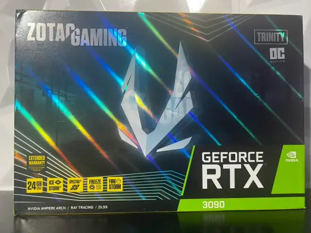 RTX 3090 24GB ZOTAC TRINITY OVERCLOCK