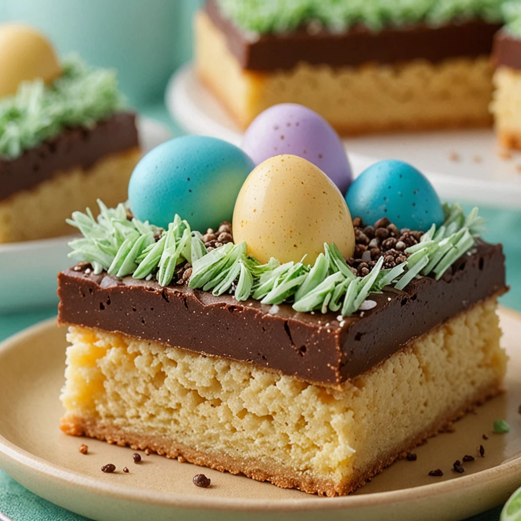 Easter Egg Sugar Cookie Bars