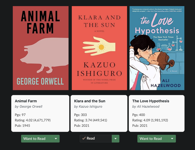 New list does not have that book
