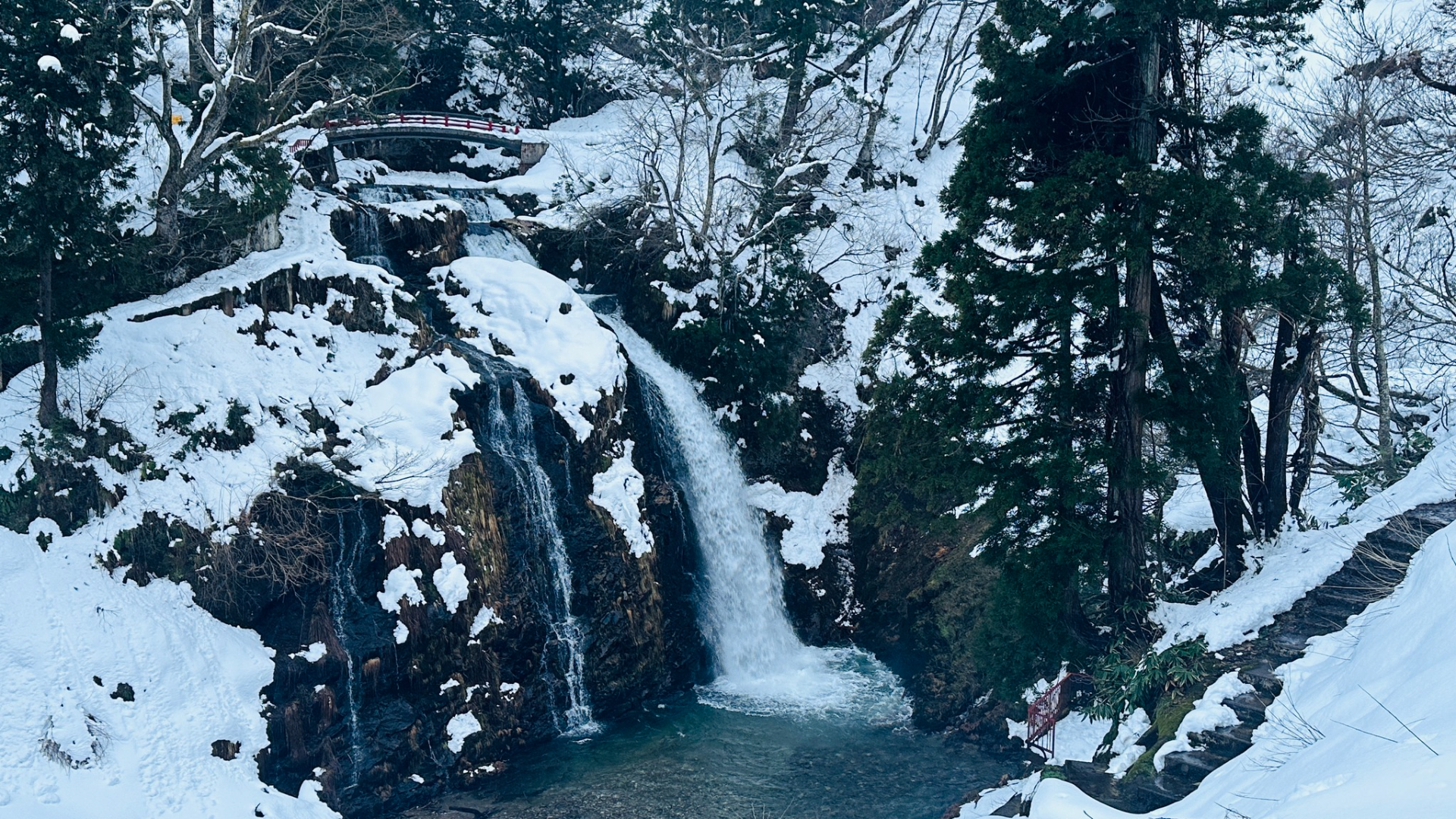 Shirogane Falls 山形县 旅游照片
