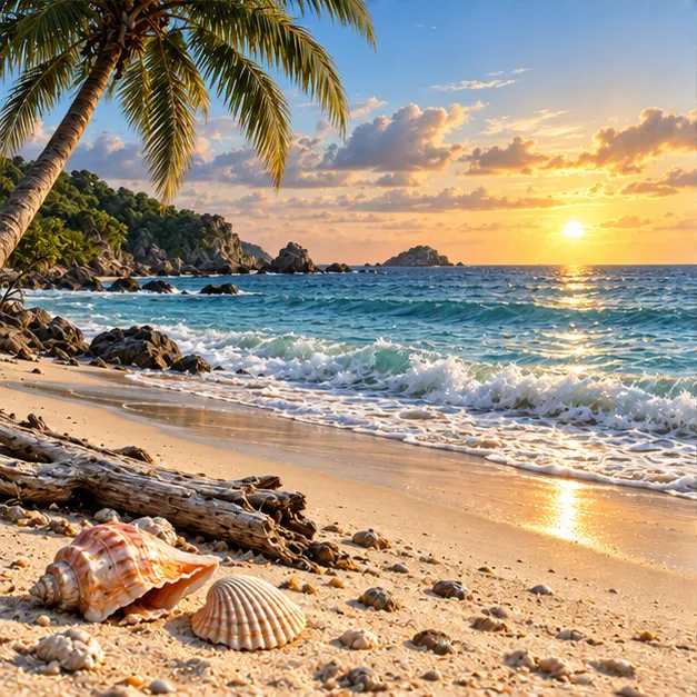 Shells at Sundown
