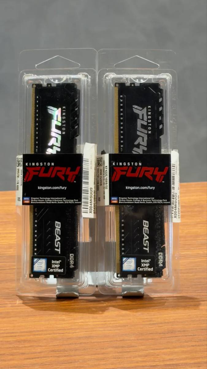 Memória RAM 2x 32gb DDR4 3200mhz CL16