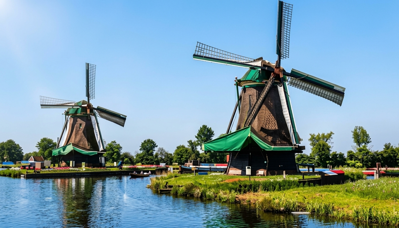 Windmolens van de Zaanse Schans