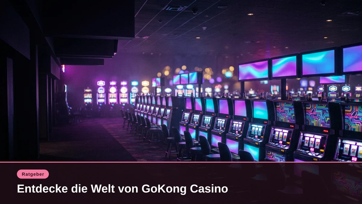 Entdecke die Welt von GoKong Casino