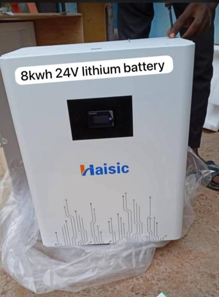 Haisic 8kwh 24v lithium battery now available in stock