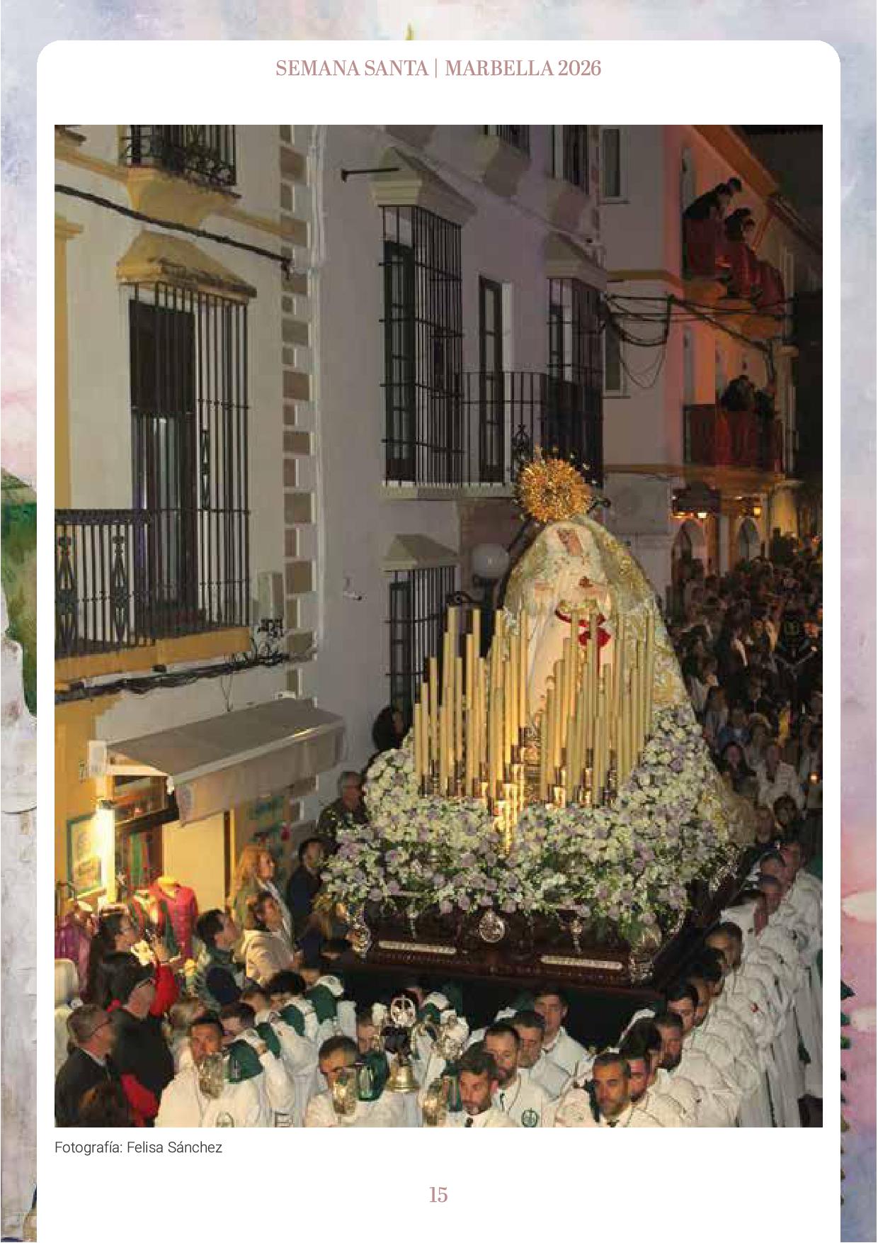 Programa de las Procesiones de la Semana Santa de Marbella 2026