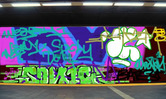 Graffiti artwork by sonic420k