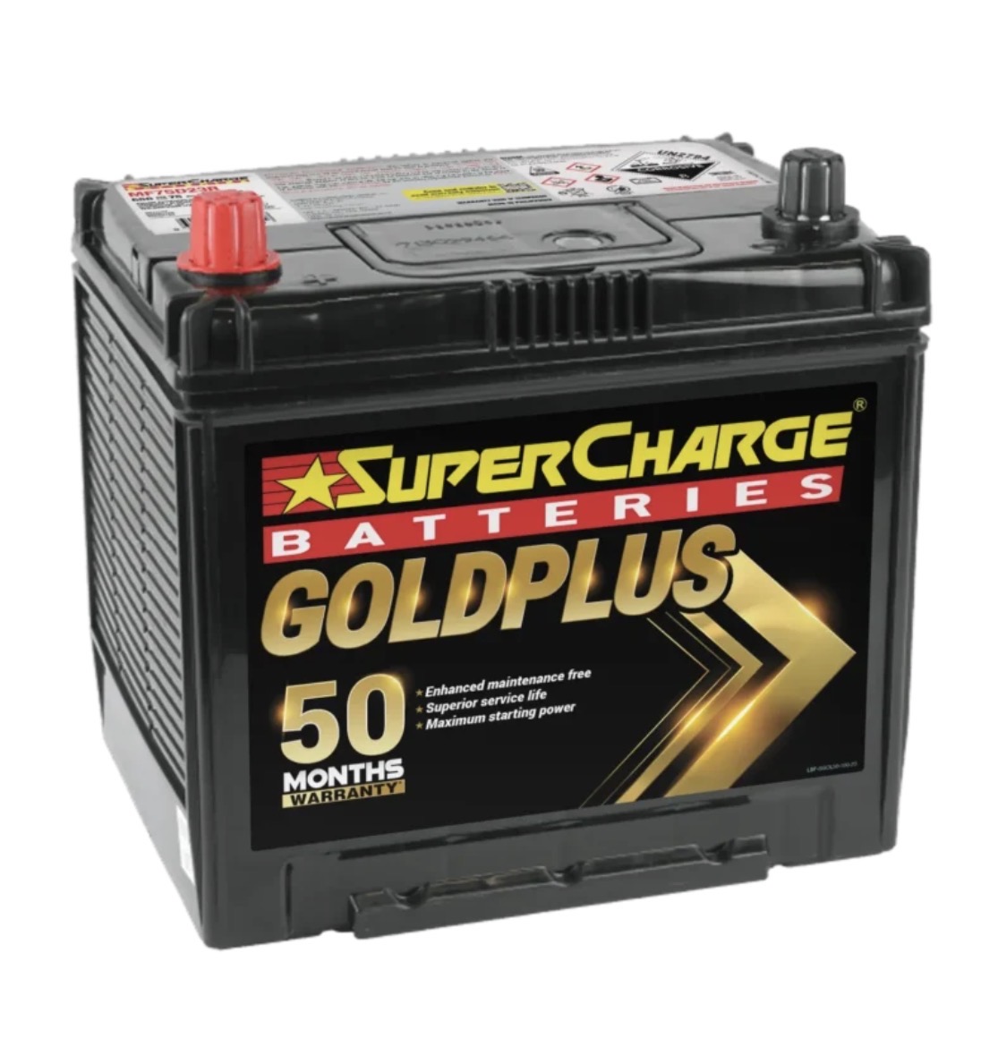 SUPERCHARGE GOLD PLUS MF75D23R - 12V 650CCA