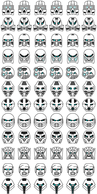 Kanohi-masks