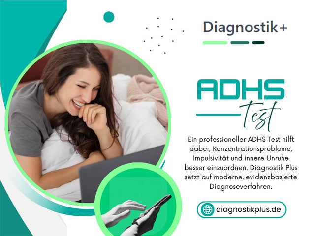 Trotz ihrer Einschränkungen haben Online-Tests auch eine wichtige Funktion. Ein ADHS Test online kann als erster Orientierungspunkt dienen und Menschen dazu motivieren, sich intensiver mit ihren Symptomen auseinanderzusetzen.

Diagnostik Plus
Tel: 030 23324257
Address: Fürbringer Str. 18, 10961 Berlin

Offizielle Website: https://diagnostikplus.de/adhs/test

Lesen Sie unseren Blog:
https://medium.com/@diagnostikplus/adhs-test-erwachsene-094221c9d35a
https://diagnostikplus.wordpress.com/2026/07/16/adhs-diagnostik/
http://diagnostikplus.weebly.com/blog/adhs-test-online

Weitere Links:
https://gettr.com/user/diagnostikplus
https://dzone.com/users/5540087/diagnostikplus.html
https://www.band.us/@diagnostikplus