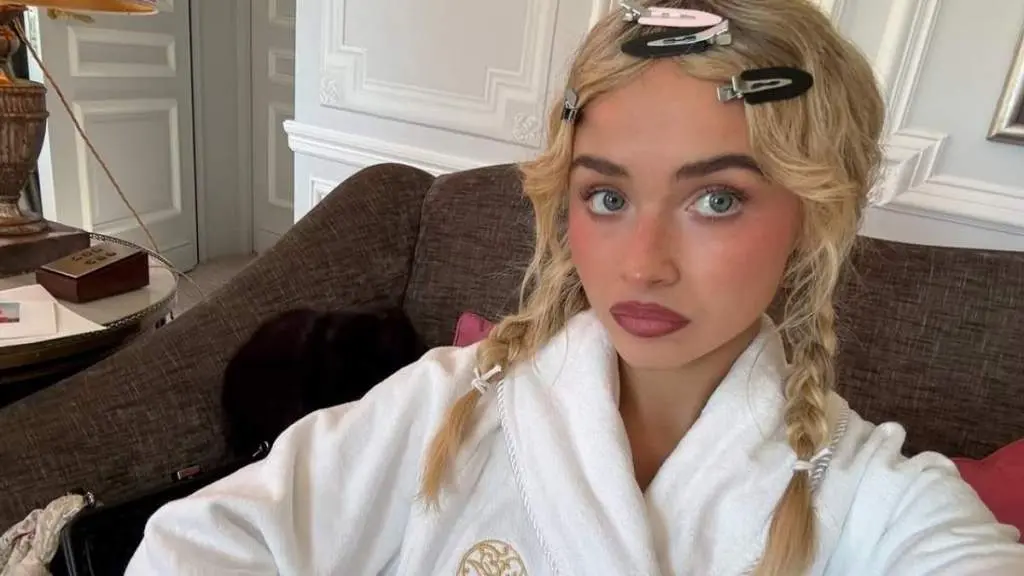 Sabrina Carpenter Stuns in Sheer Rodarte Gown at Taylor Swift's Wedding