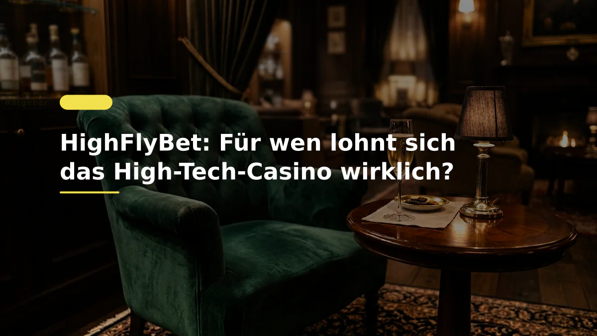 HighFlyBet: Für wen lohnt sich das High-Tech-Casino wirklich?
