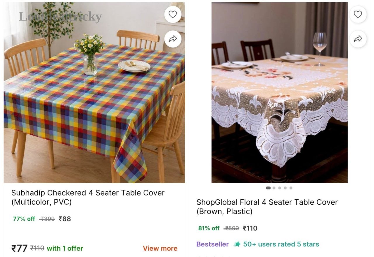 4 Seater Table – Just ₹88 | Huge Savings Offer 4 Seater Table – Just ₹88 | Huge Savings Offer