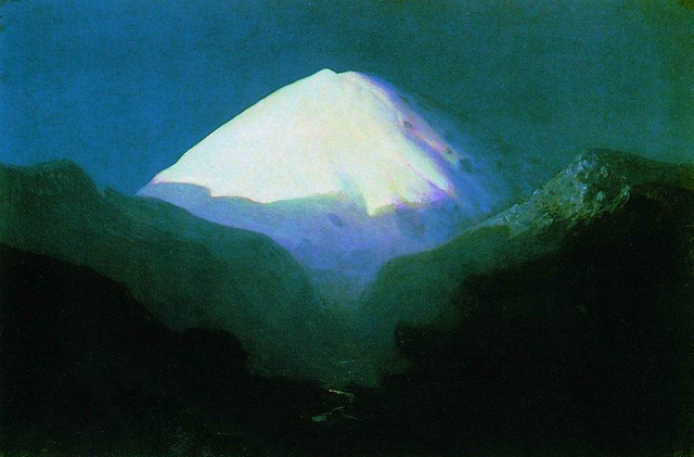 Эльбрус Лунная ночь 1890 1895.jpg