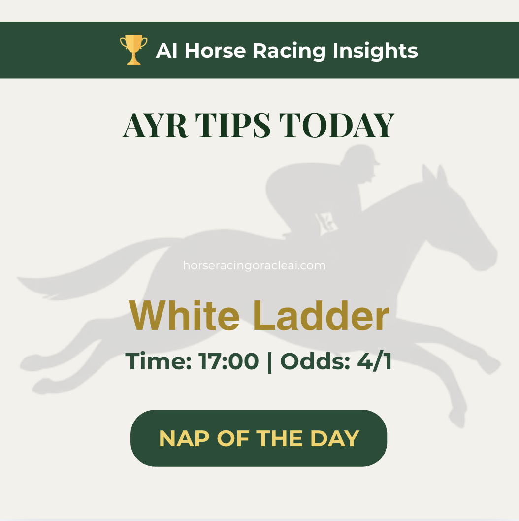 Today's Horse Racing Tips: Ayr 17:00 NAP — July 6