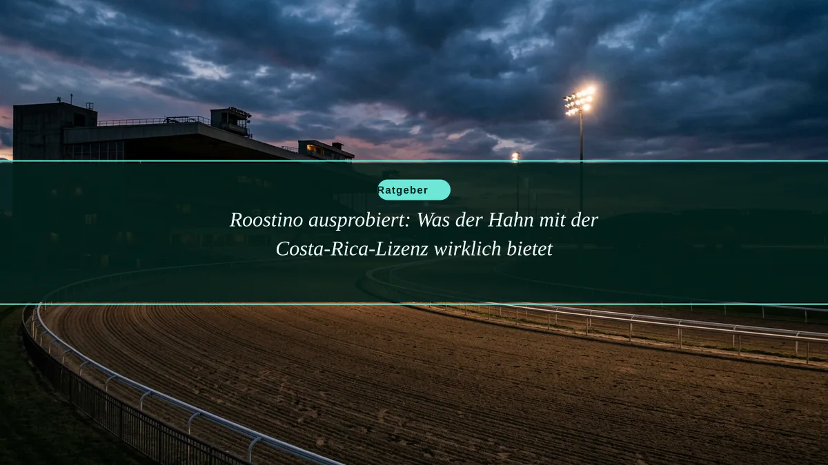 Roostino ausprobiert: Was der Hahn mit der Costa-Rica-Lizenz wirklich bietet