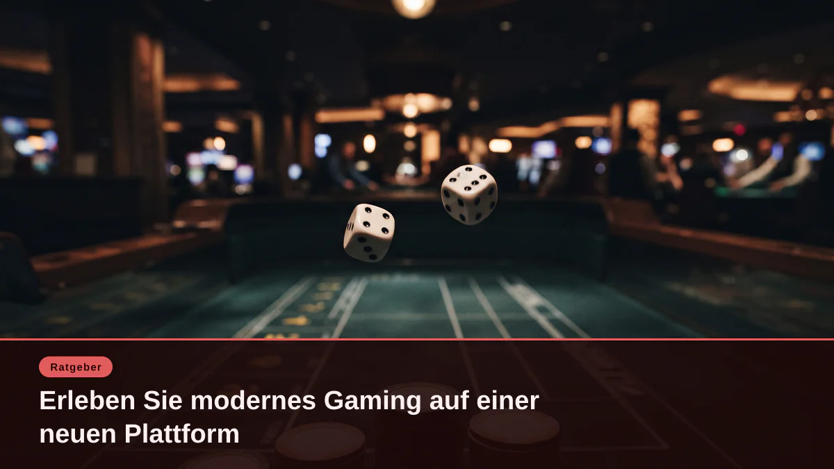 Erleben Sie modernes Gaming auf einer neuen Plattform