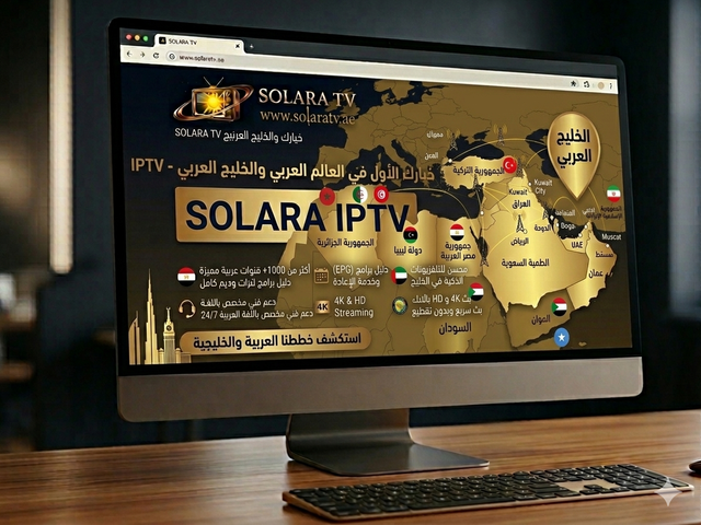 أفضل IPTV للعرب والخليج العربي - SOLARA TV