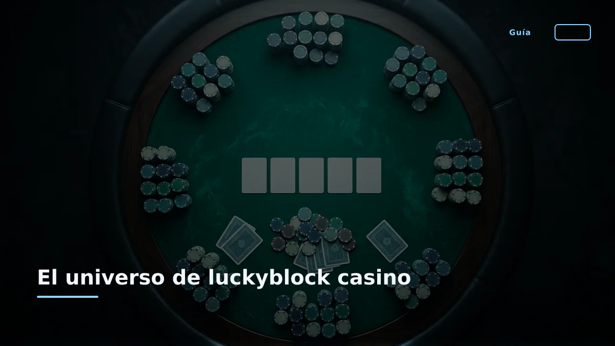 El universo de luckyblock casino
