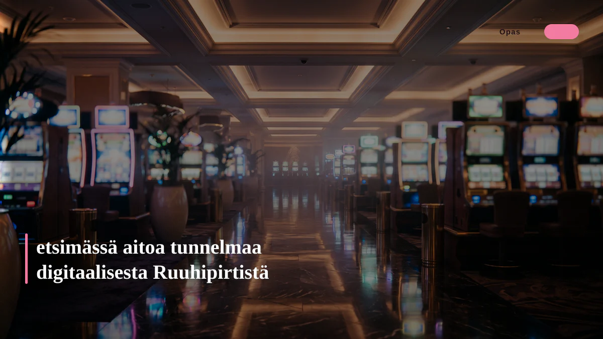 etsimässä aitoa tunnelmaa digitaalisesta Ruuhipirtistä