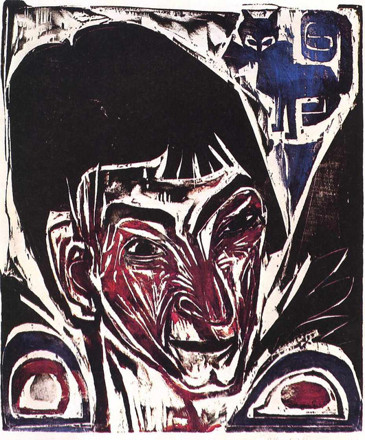 Портрет Отто Мюллера 1915