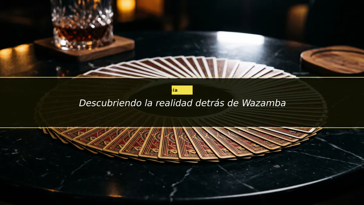 Descubriendo la realidad detrás de Wazamba