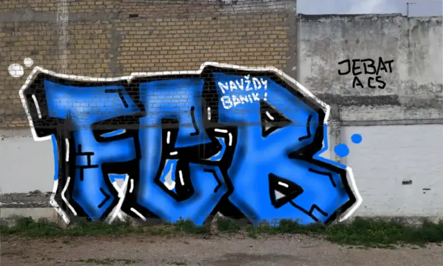 Graffiti artwork by k0S4