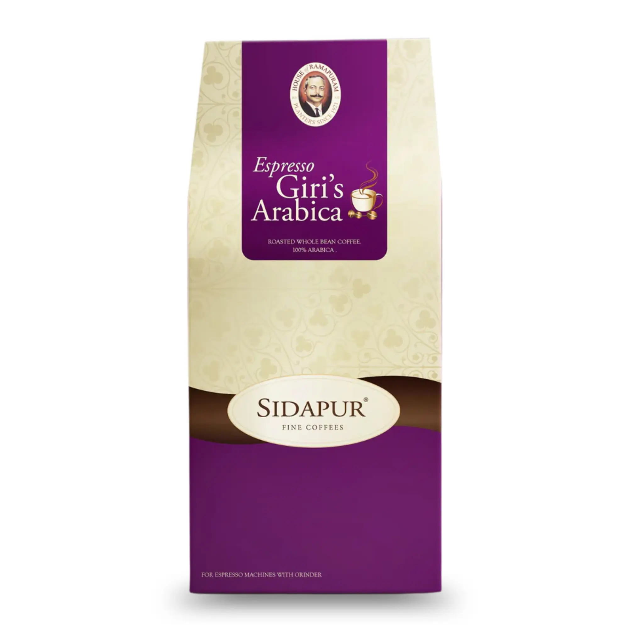 Sidapur Espresso Giri's Arabica Premium Roasted Whole Bean Medium Roast 500g