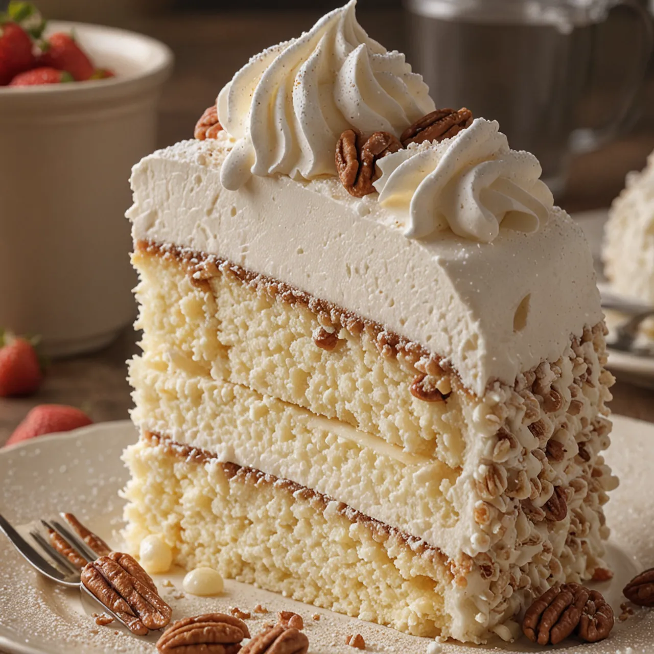 Ultimate Italian Cream Cake Recipe