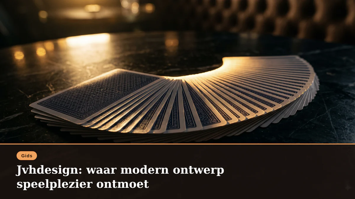 Jvhdesign: waar modern ontwerp speelplezier ontmoet