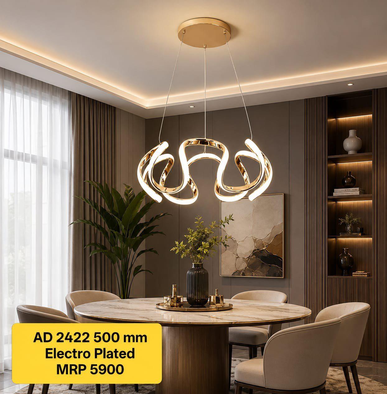 HANGING AD 2422 500MM ELECTROPLATED — Ohrim wholesale price 4300