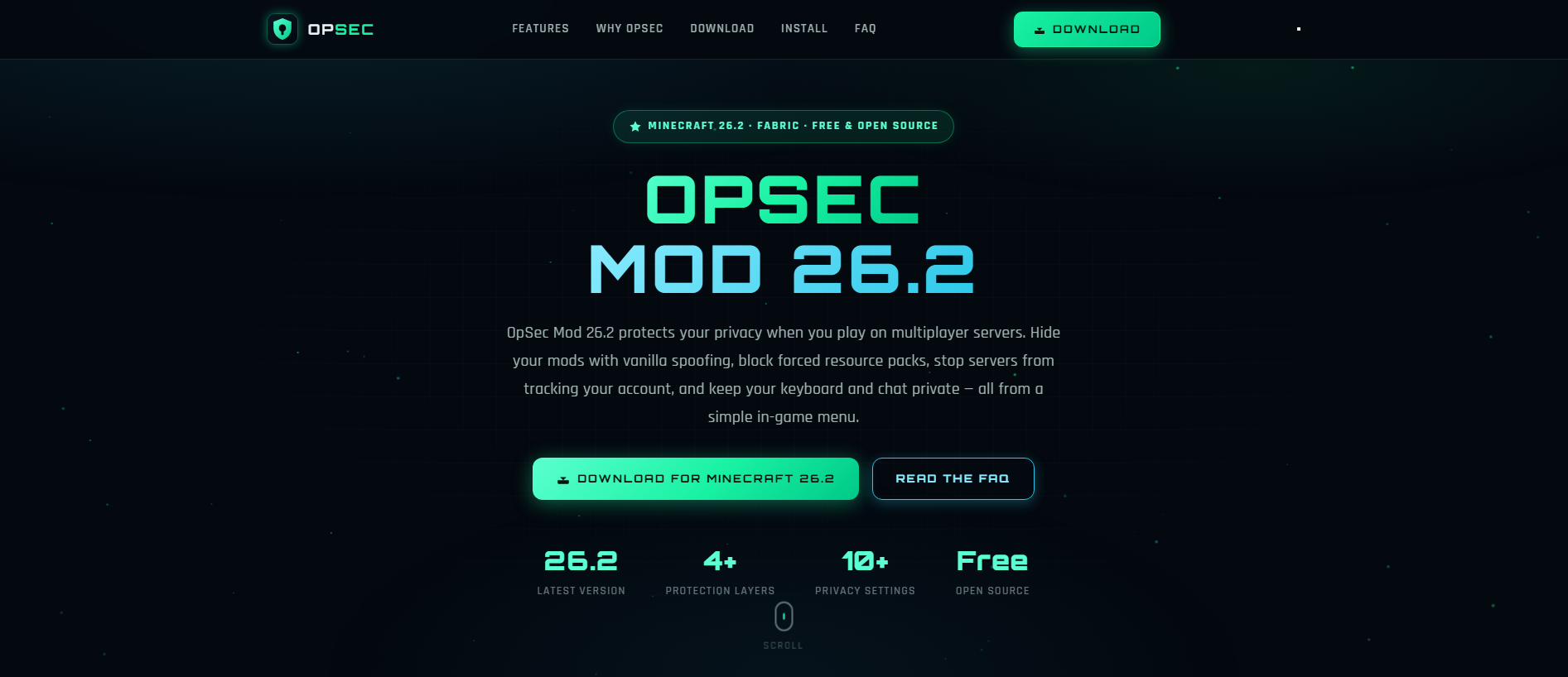 Stored capture of opsecmod.st