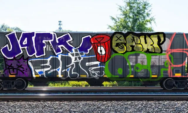 Graffiti artwork by cuntrash635
