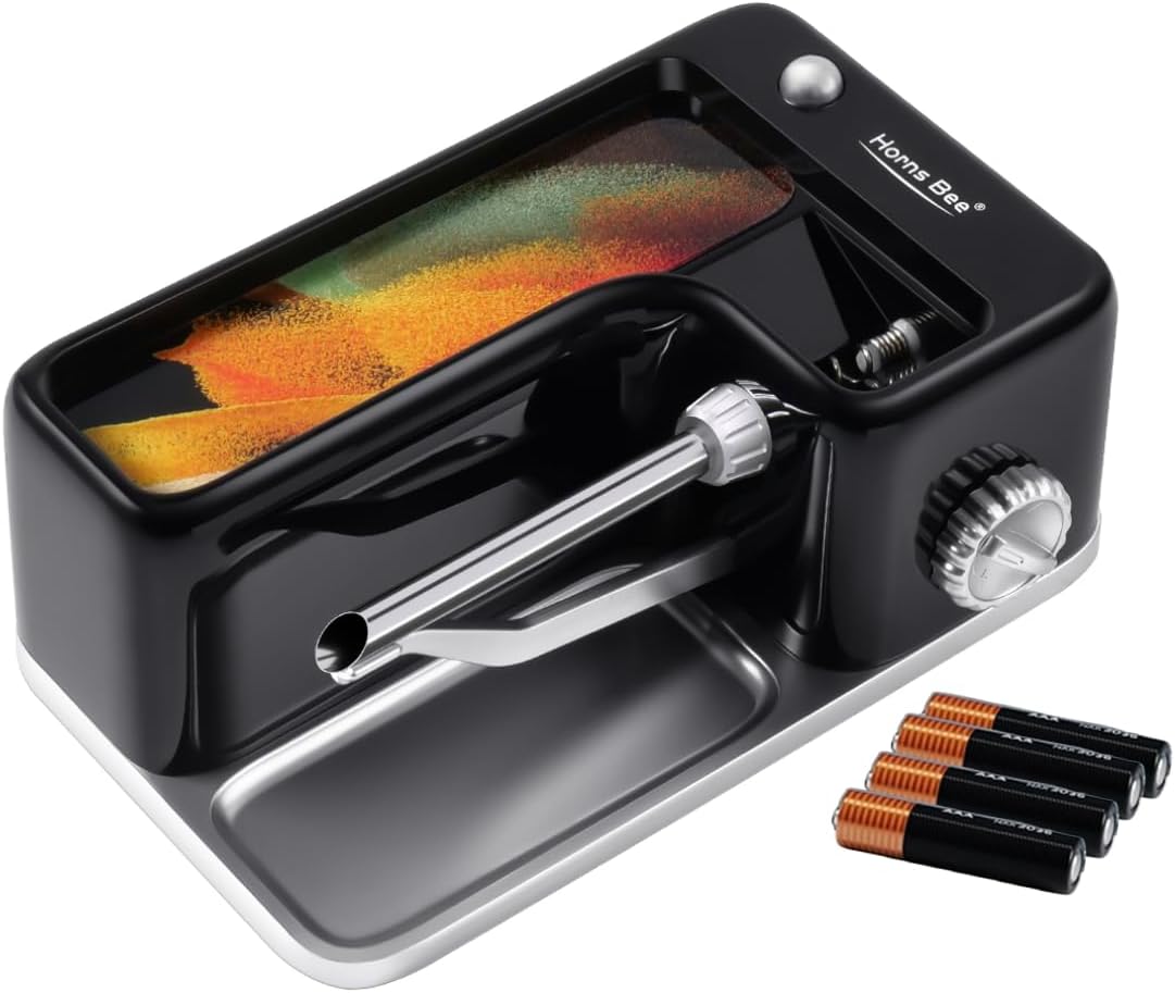 Horns Bee Cigarette Rolling Machine – Electric Tobacco Injector Smoke  Machine