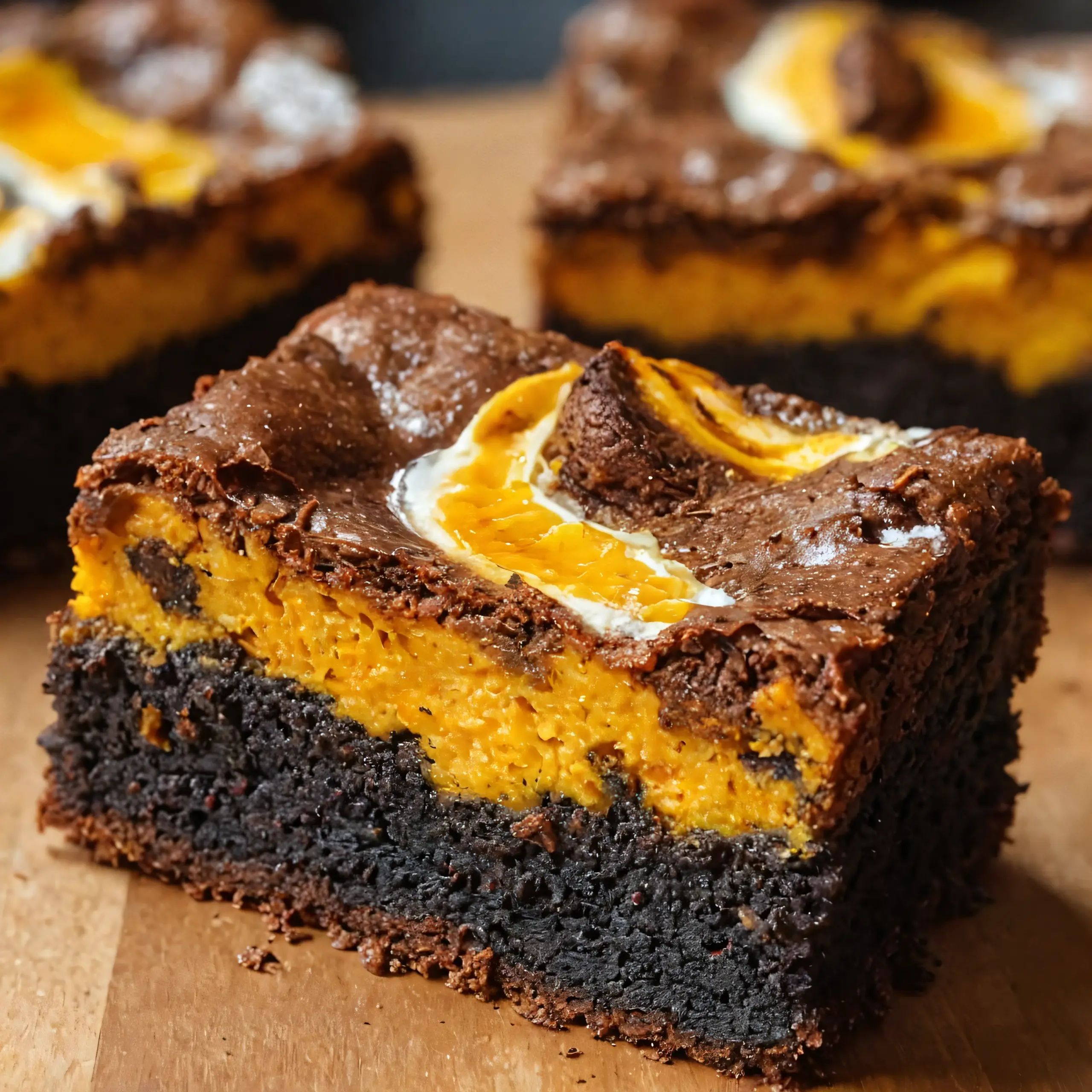 Delicious Pumpkin Brownies