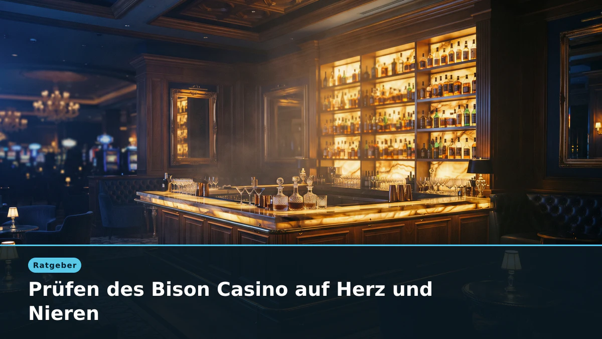 Prüfen des Bison Casino auf Herz und Nieren